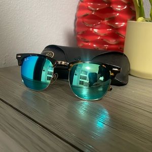 RAYBAN CLUBMASTER FLASH LENSES